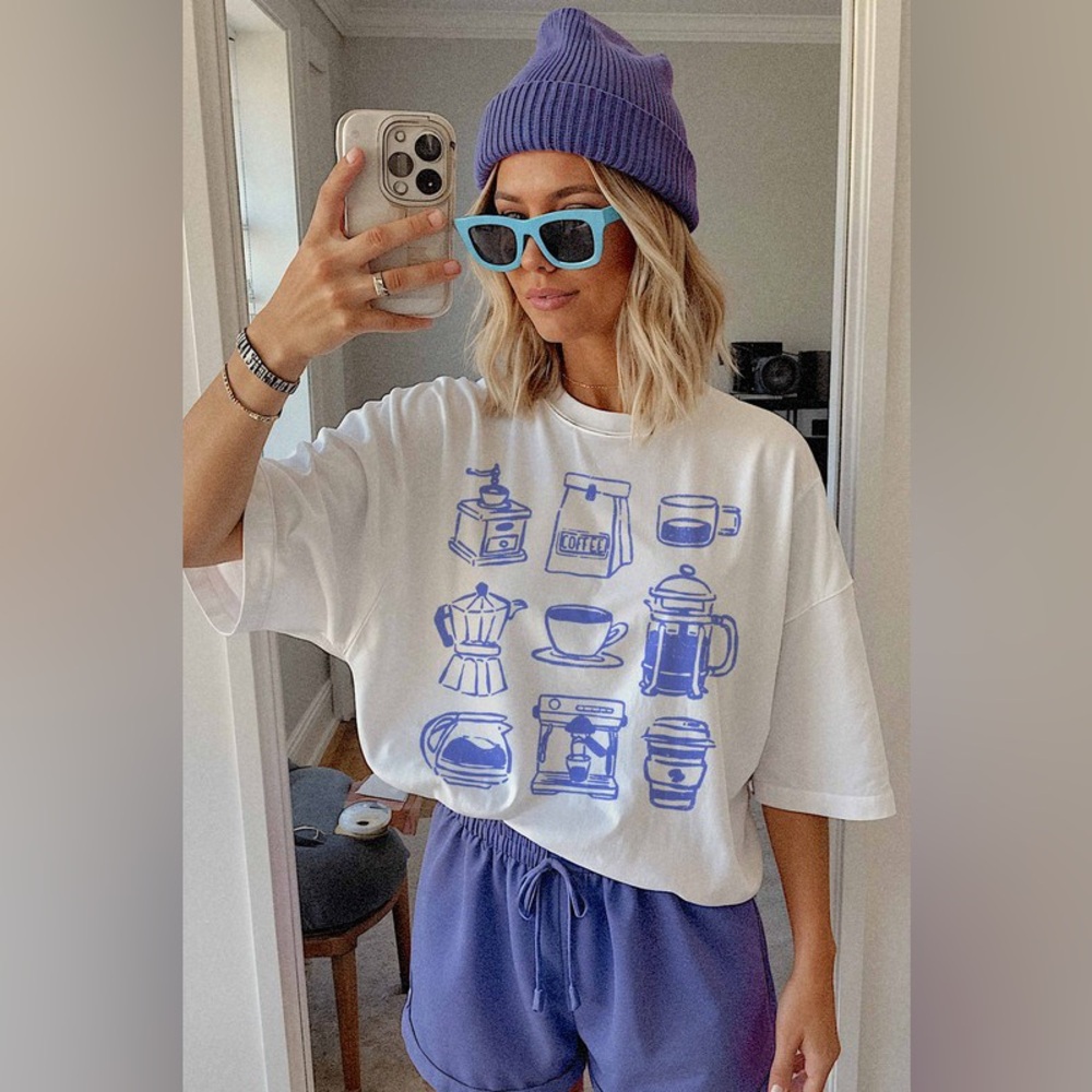 All The Coffees Graphic Tee